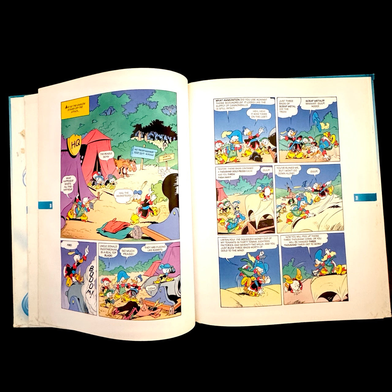Disney Literature Classics: Ducktargnan and the Three Musketeers (pre-loved)