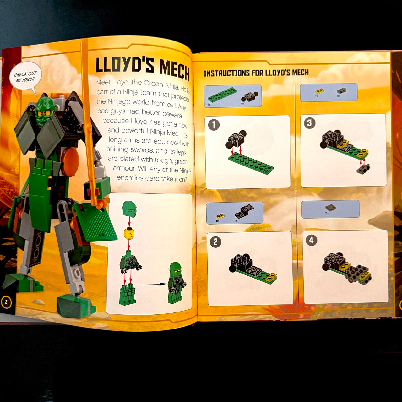 Lego Ninjago Build your own adventure  (pre-loved)
