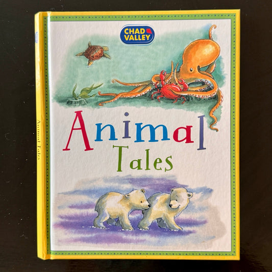 Book titled 'Animal Tales' by Chad Valley with illustrations of animals on the cover.