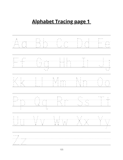 Handwriting Practice Workbook