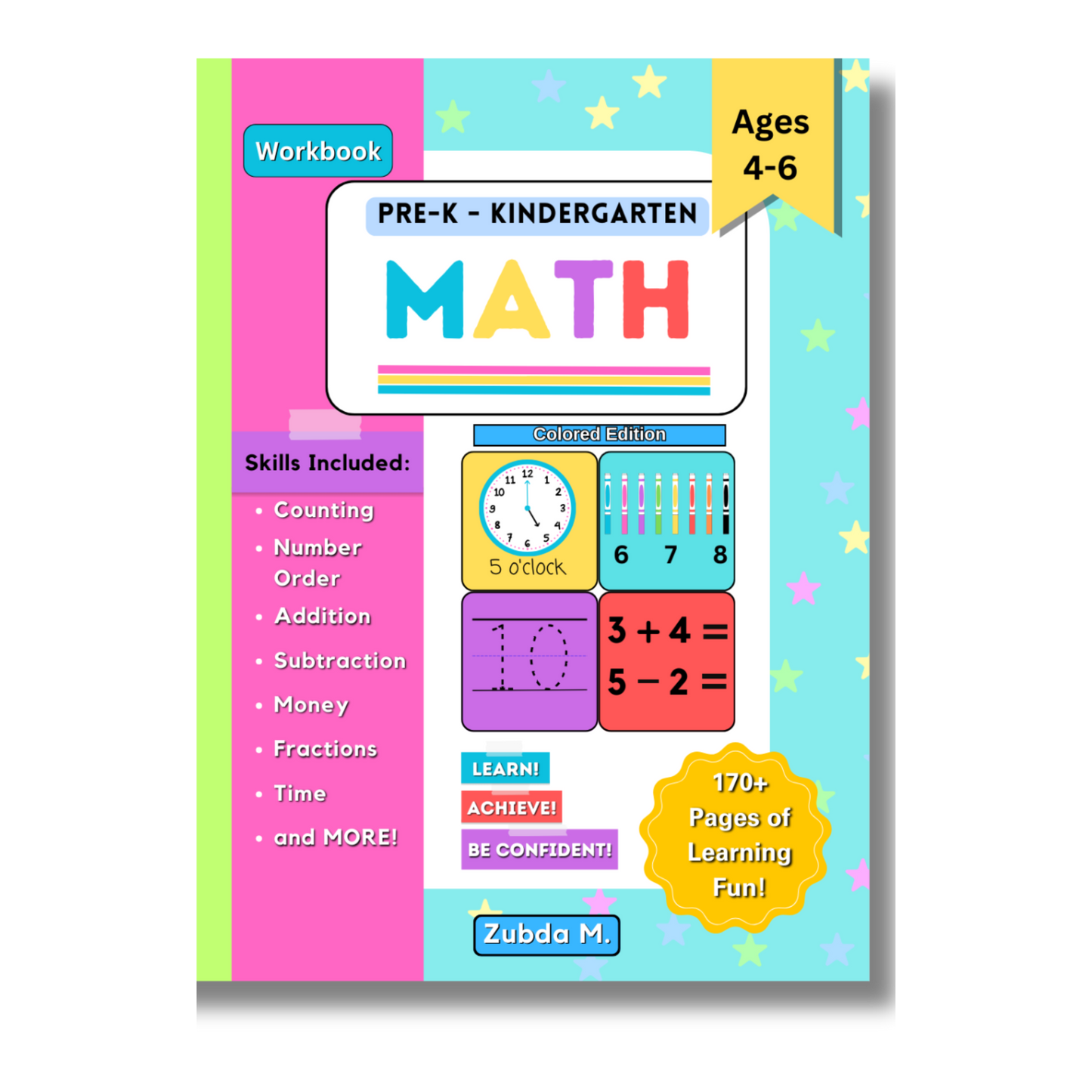 PreK-Kg Math Workbook