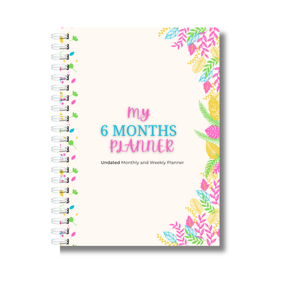 My 6 Months Planner