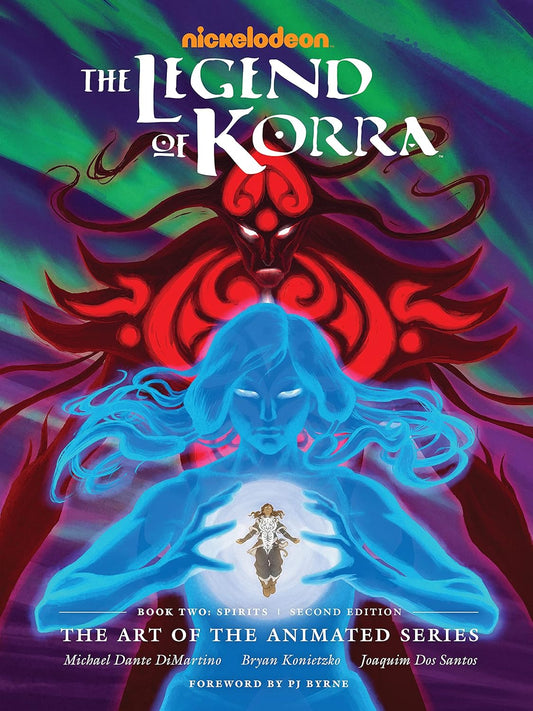 Book cover of 'The Legend of Korra' with stylized artwork and colorful design.