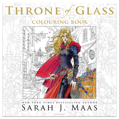 Throne of Glass Colouring Book